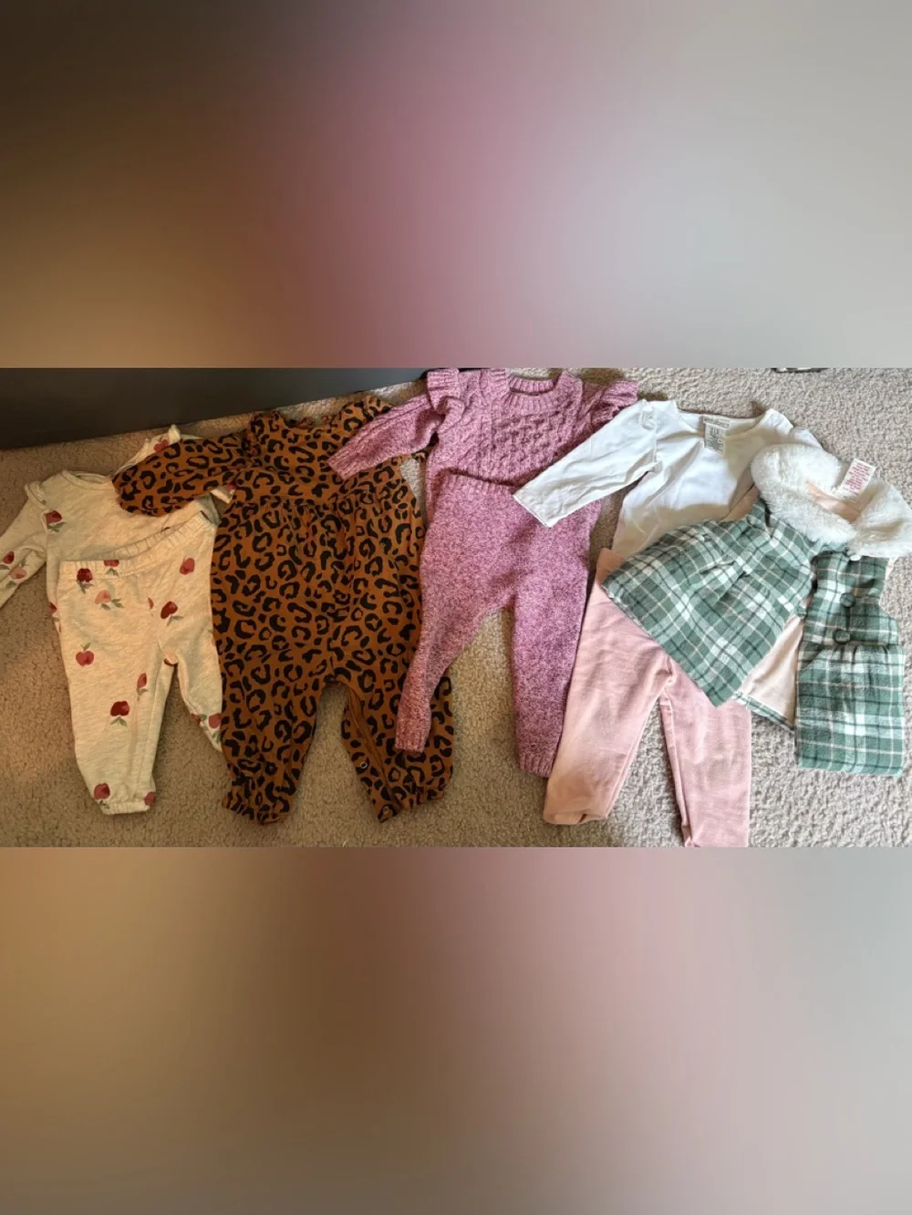 4 girl outfits size 6-9